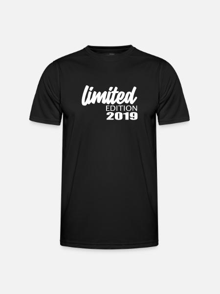 Limited Edition 2019 - Männer Funktions-T-Shirt - Schwarz
