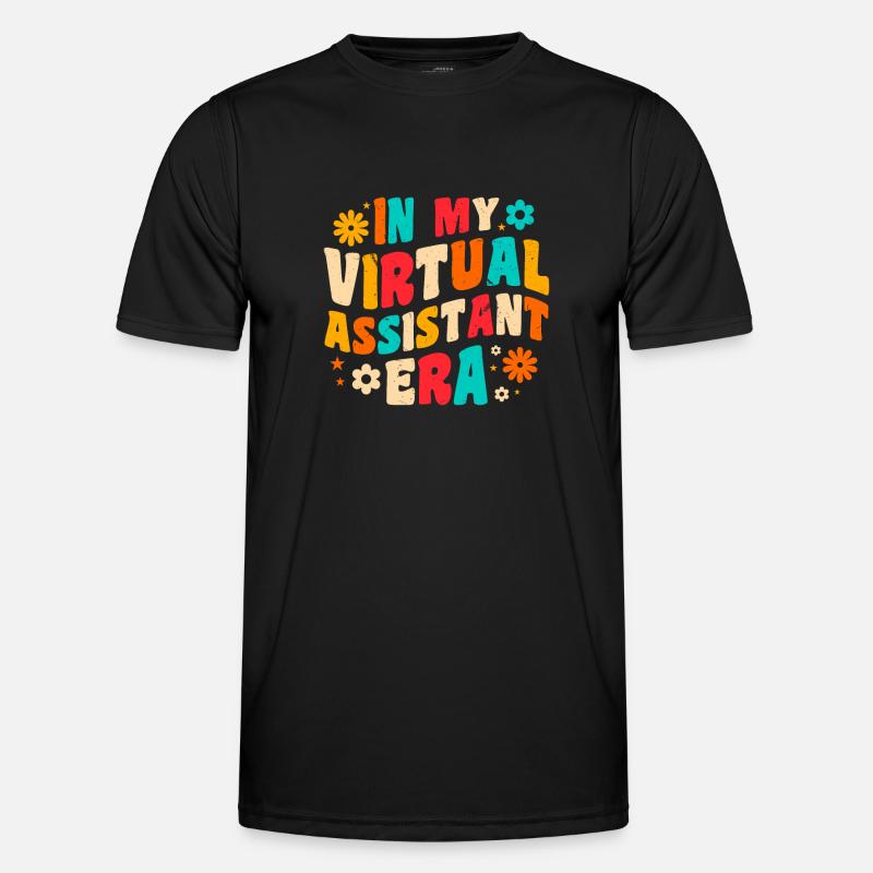 Freelancer Profession Self-employed Virtual - Men's Functional T-Shirt - black