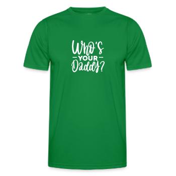 Sadomaso BDSM Femdom SM Sado Maso Cadeau - T-shirt sport Homme - vert - Devant - AI Model Male 178 dark (178cm)