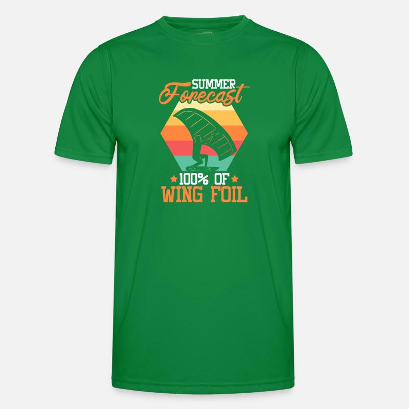 Wingsurfing Foil Wing Wing Boarding Wing Foiling T-shirt sport Homme