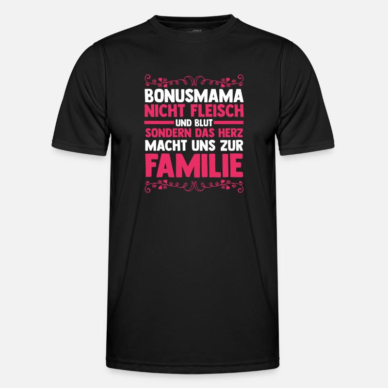 Stiefmutter Stiefmama Bonusmama Männer Funktions-T-Shirt