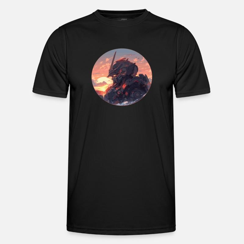 Roboter Robot Robotics Roboter Kinder Robots - Männer Funktions-T-Shirt - Schwarz