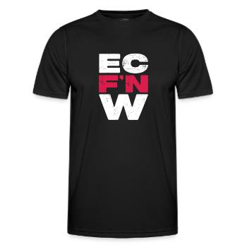 Wrestling Wrestler Fight Wrestling Ringer Gift - Men's Functional T-Shirt - black - Front - AI Model Male 178 dark (178cm)