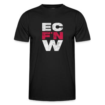 Wrestling - Männer Funktions-T-Shirt - Schwarz - Vorne - AI Model Male 178 dark (178cm)