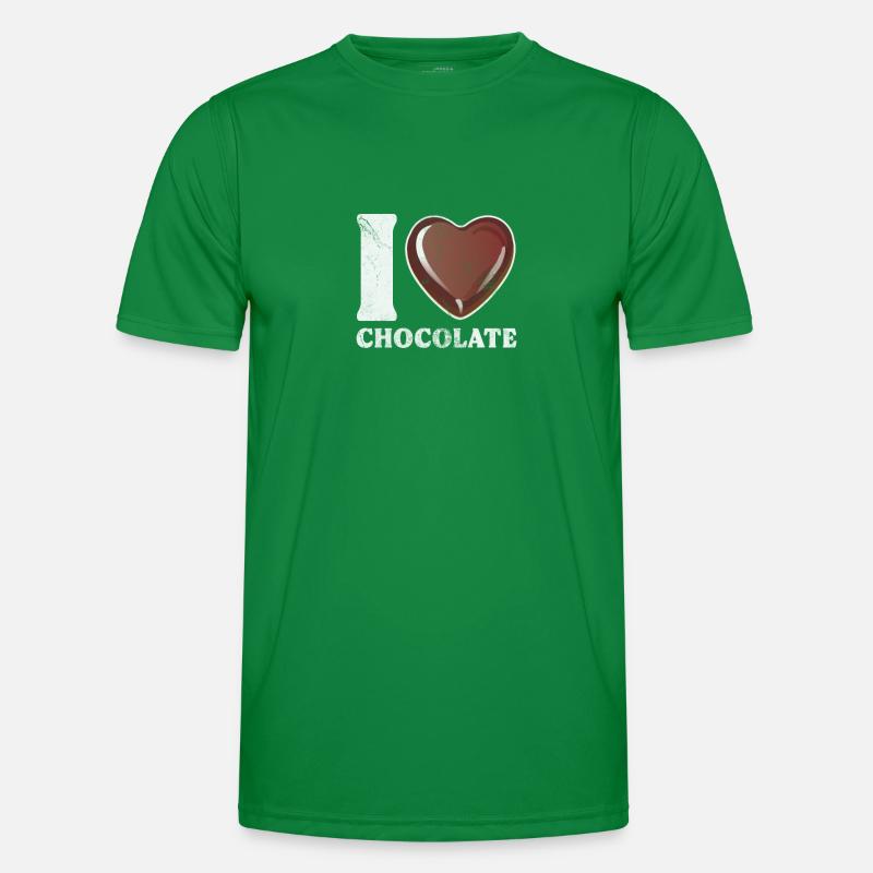 Chocolat T-shirt sport Homme