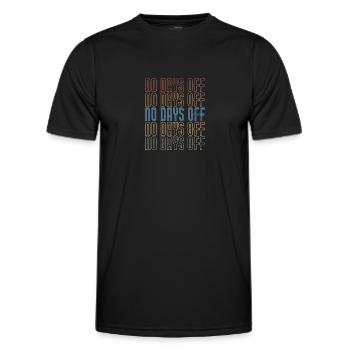 Bodybuilder - Männer Funktions-T-Shirt - Schwarz - Vorne - AI Model Male 178 dark (178cm)