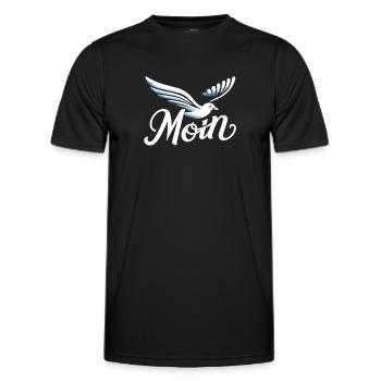 Par Moin - T-shirt sport Homme - noir - Devant - AI Model Male 178 dark (178cm)
