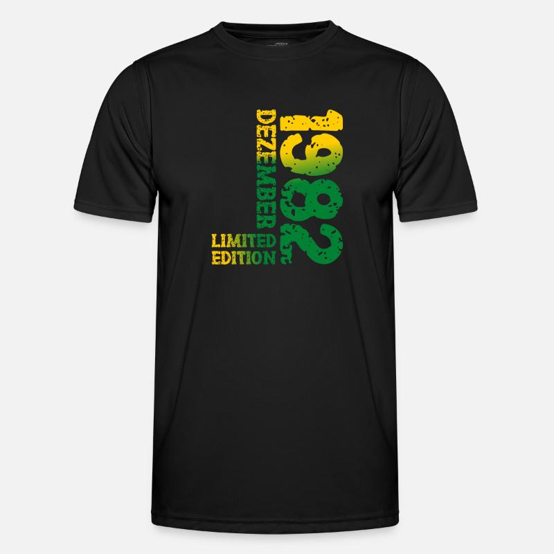1982 Dezember Limited Edition 41. Geburtstag Deko Männer Funktions-T-Shirt