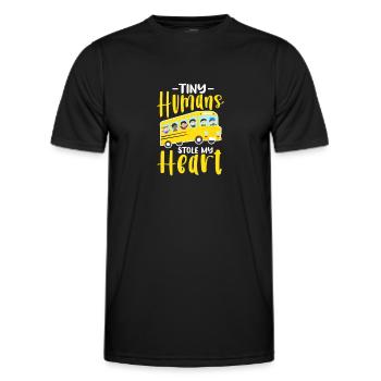 Chauffeur de bus Chauffeur de bus Bus Schuhlbus cadeau - T-shirt sport Homme - noir - Devant - AI Model Male 178 dark (178cm)