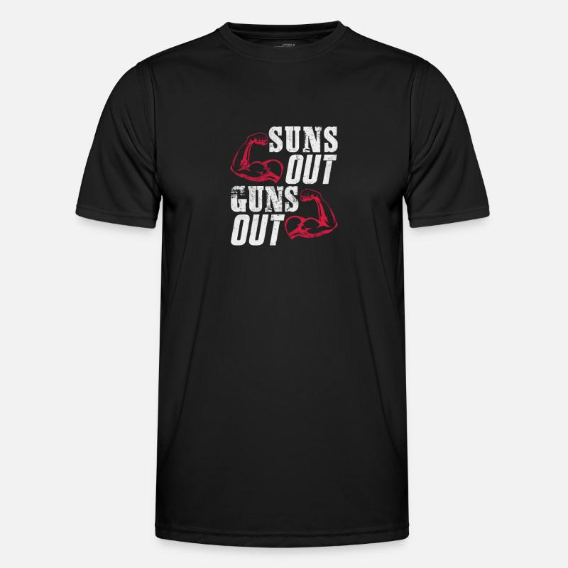 Bodybuilder - Men's Functional T-Shirt - black