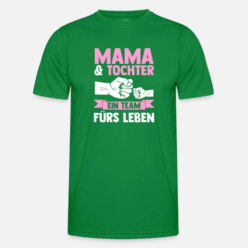 Mutter Muttertag Mama und Tochter Männer Funktions-T-Shirt