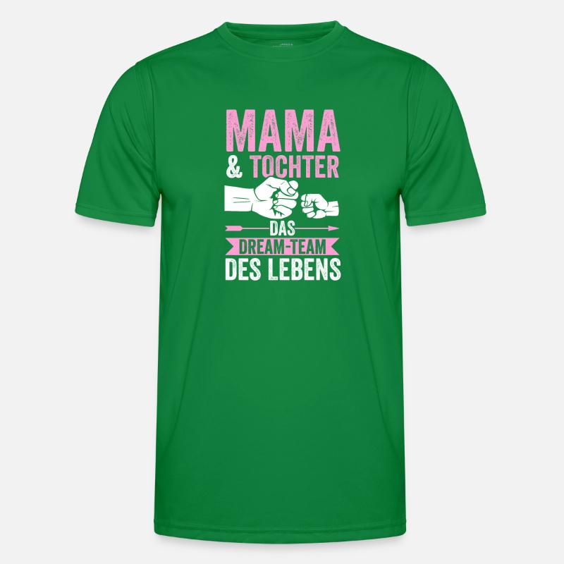 Mutter Muttertag Mama und Tochter Männer Funktions-T-Shirt