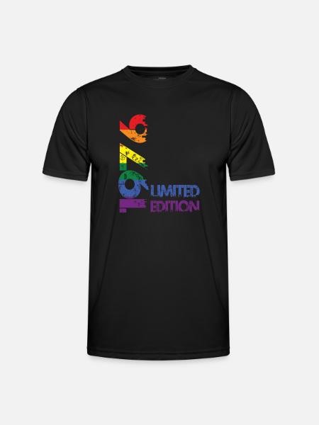 Édition limitée 1976 - T-shirt sport Homme - noir