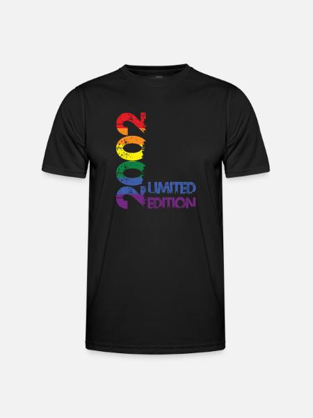 Édition limitée 2002 - T-shirt sport Homme - noir