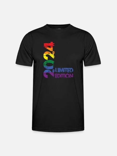 Édition limitée 2024 - T-shirt sport Homme - noir