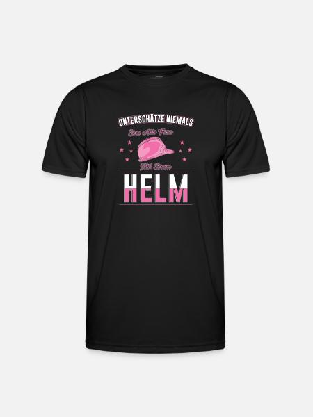 Baustelle Frau Bauherrin Geschenk - Männer Funktions-T-Shirt - Schwarz