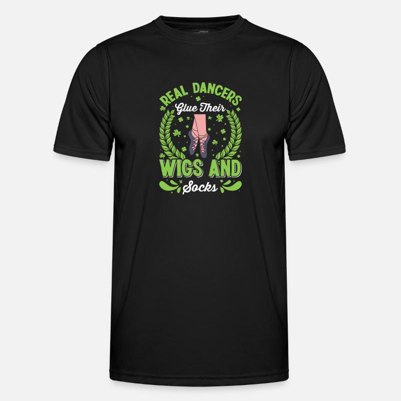 Irish Dance Irish Dancing - Men's Functional T-Shirt - black