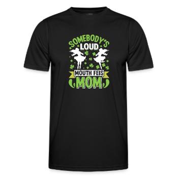 Danse irlandaise Danse irlandaise - T-shirt sport Homme - noir - Devant - AI Model Male 178 dark (178cm)