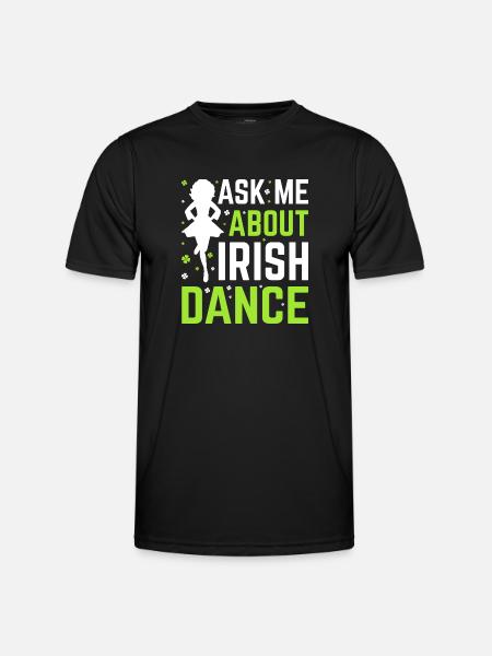 Irish Dance Irish Dancing - Men's Functional T-Shirt - black