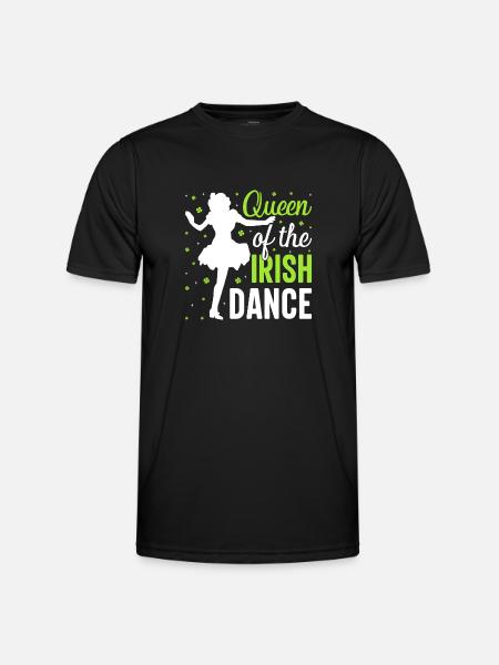 Irish Dance Irish Dancing - Men's Functional T-Shirt - black