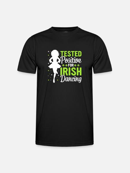 Irish Dance Irish Dancing - Men's Functional T-Shirt - black