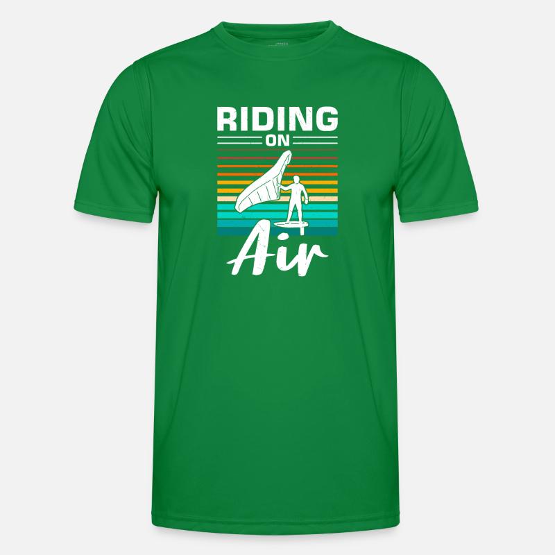 Wingsurfing Foil Wing Wing Boarding Wing Foiling T-shirt sport Homme