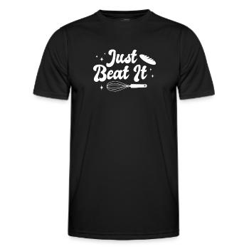 Baker Bakery Bakery Baking Gift - Men's Functional T-Shirt - black - Front - AI Model Male 178 dark (178cm)