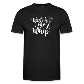 Baker Bakery Bakery Baking Gift - Men's Functional T-Shirt - black - Front - AI Model Male 178 dark (178cm)