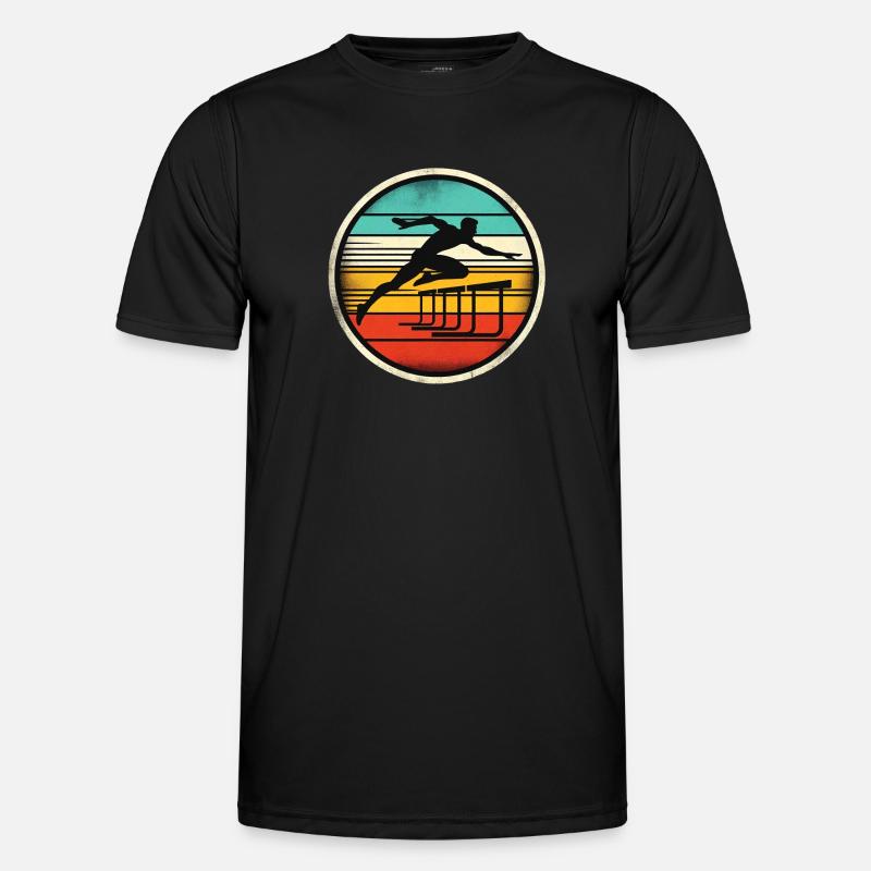 Hurdle Sprinter - Men's Functional T-Shirt - black