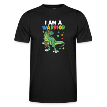 Autismus Awareness Day Autist Geschenk - Männer Funktions-T-Shirt - Schwarz - Vorne - AI Model Male 178 dark (178cm)
