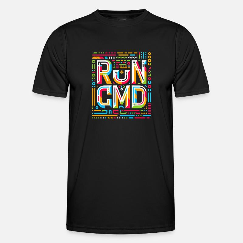 Run Cmd 33 - Men's Functional T-Shirt - black