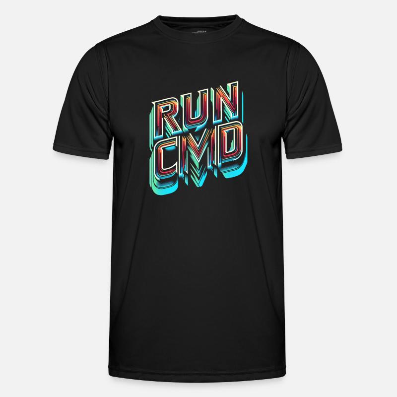 Run Cmd 39 - Men's Functional T-Shirt - black