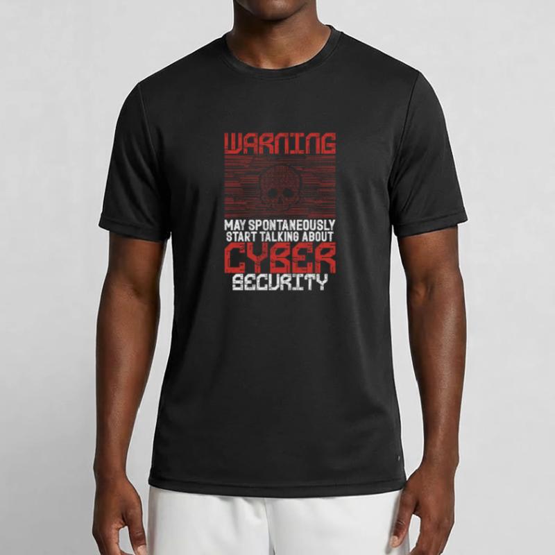 Cyber security hacker hacking Men's Functional T-Shirt