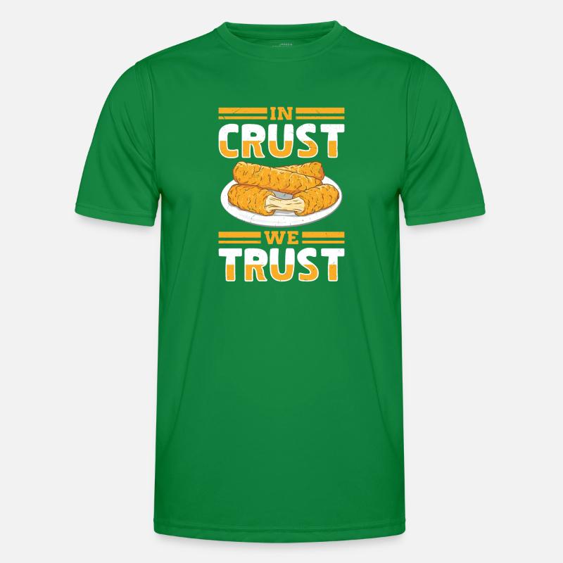 Mozzarella Sticks Cheese Men's Functional T-Shirt