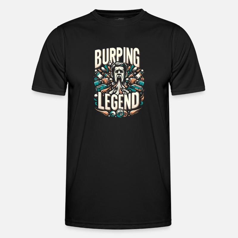 Burping Legend 20 - Men's Functional T-Shirt - black