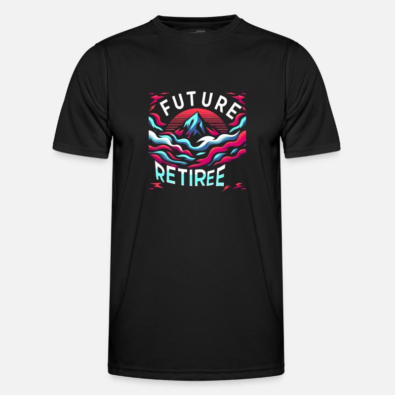 Future Retiree 5 - Men's Functional T-Shirt - black