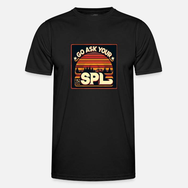 Go Ask Your Spl 11 - Men's Functional T-Shirt - black