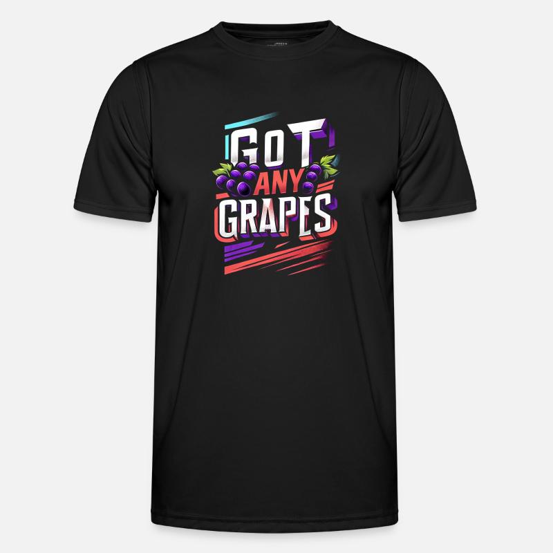 Got Any Grapes 11 - Men's Functional T-Shirt - black