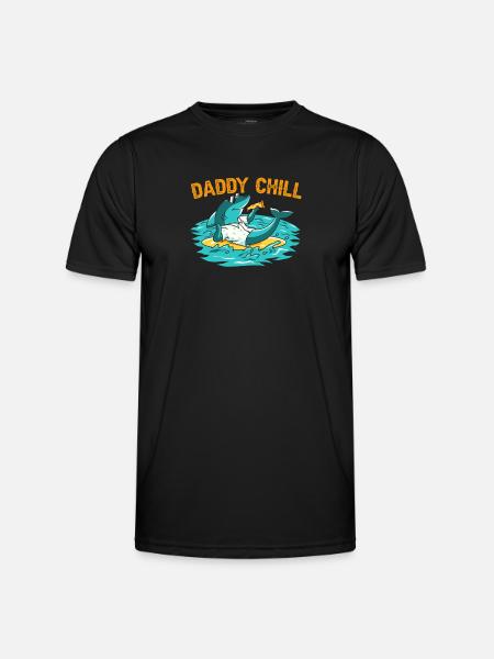 PAPA CHILL - T-shirt sport Homme - noir