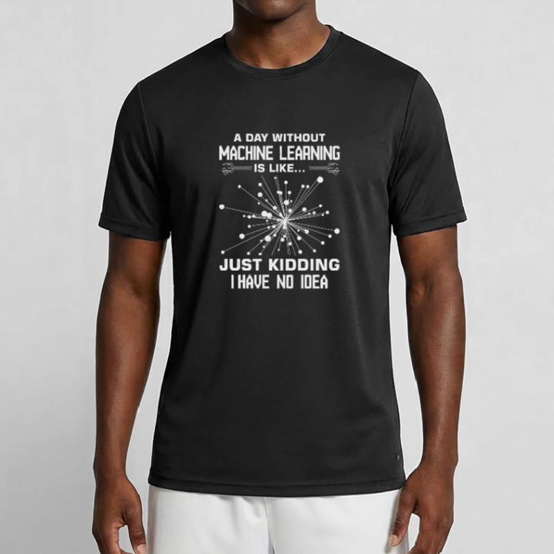 Machine Learning Algorithmen KI Datenanalyst Männer Funktions-T-Shirt