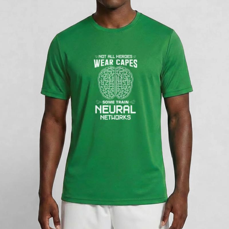 Machine Learning Algorithmen KI Datenanalyst Männer Funktions-T-Shirt