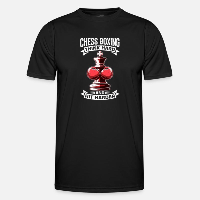 Chess Boxing - Men's Functional T-Shirt - black
