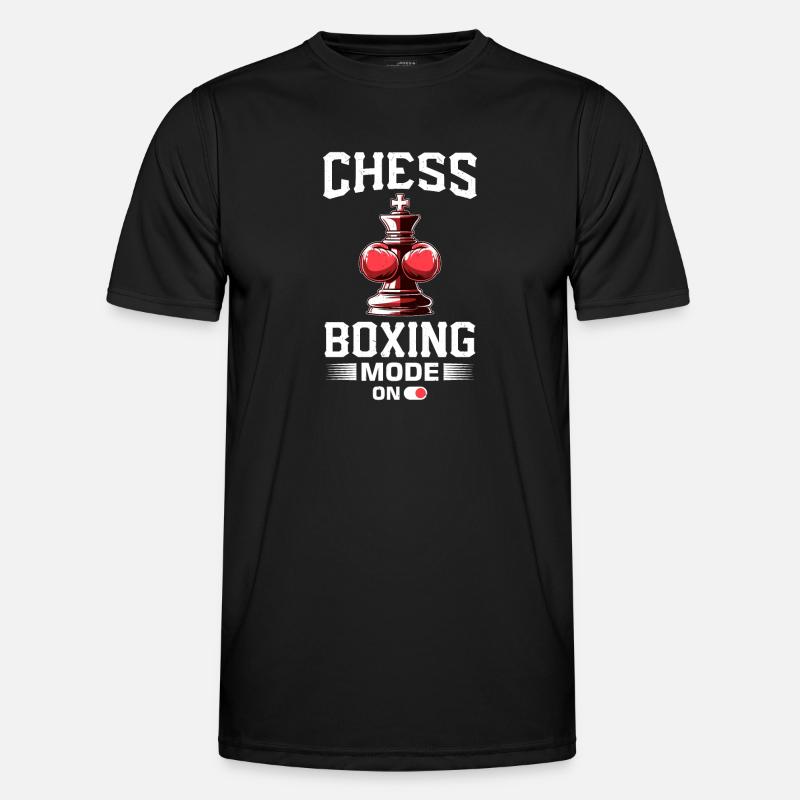 Chess Boxing - Men's Functional T-Shirt - black