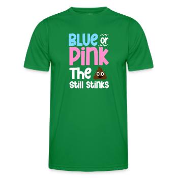 Annonce de bébé sexe révéler drôle fête de bébé - T-shirt sport Homme - vert - Devant - AI Model Male 178 dark (178cm)