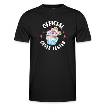 Cupcake - Männer Funktions-T-Shirt - Schwarz - Vorne - AI Model Male 178 dark (178cm)