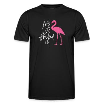 Junggesellin - Männer Funktions-T-Shirt - Schwarz - Vorne - AI Model Male 178 dark (178cm)