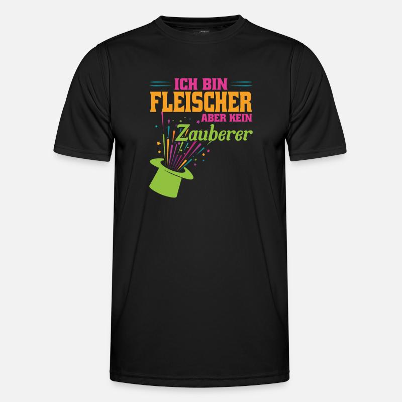 Fleischer Beruf Metzger Geschenk Männer Funktions-T-Shirt