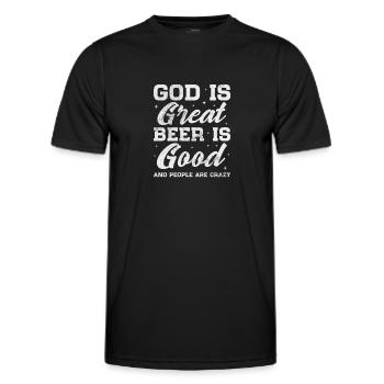 Pays - T-shirt sport Homme - noir - Devant - AI Model Male 178 dark (178cm)