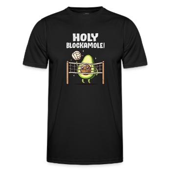 Avocado - Men's Functional T-Shirt - black - Front - AI Model Male 178 dark (178cm)