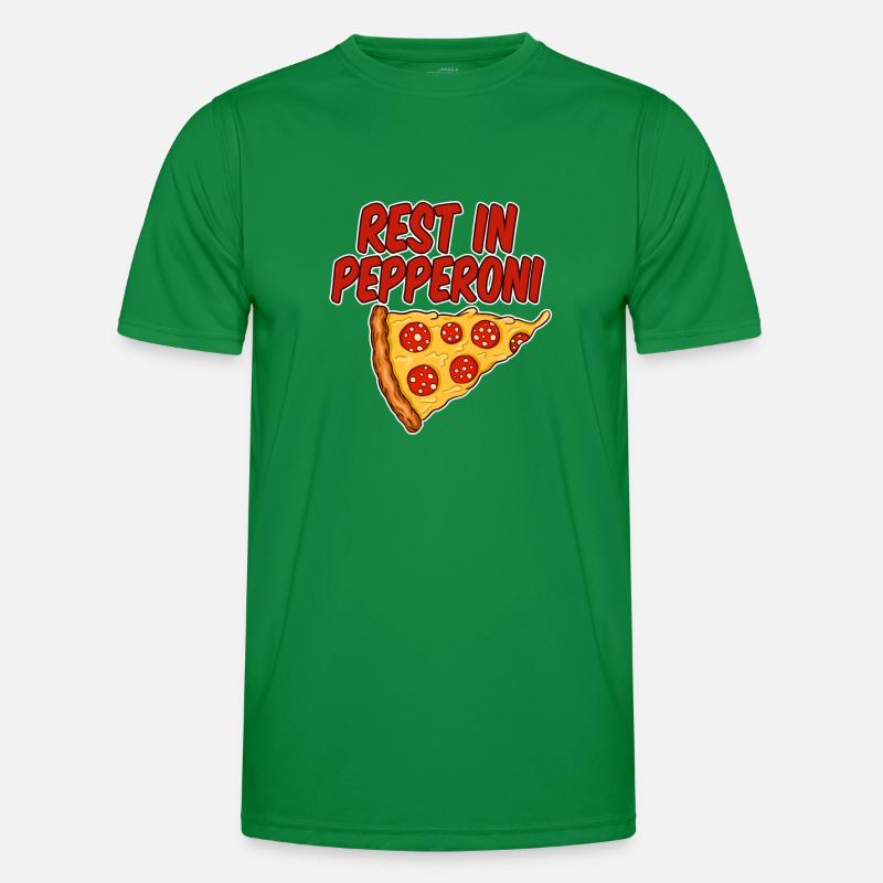 Rest In Pepperoni 4 Men's Functional T-Shirt